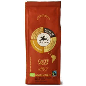 KAWA MIELONA ARABICA 100 % MOKA GÓRSKA BIO 250 g – ALCE NERO KAWA MIELONA ARABICA 100 % MOKA GÓRSKA BIO 250 g – ALCE NERO