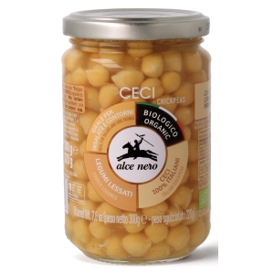 CIECIERZYCA W ZALEWIE BIO 300 g (220 g) – ALCE NERO CIECIERZYCA W ZALEWIE BIO 300 g (220 g) – ALCE NERO
