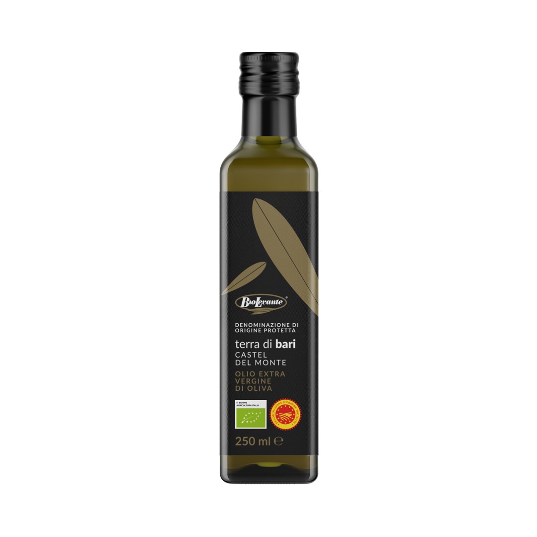 OLIWA Z OLIWEK EXTRA VIRGIN PDO TERRA DI BARI CASTEL DEL MONTE BIO 250 ml – LEVANTE OLIWA Z OLIWEK EXTRA VIRGIN PDO TERRA DI BARI CASTEL DEL MONTE BIO 250 ml – LEVANTE