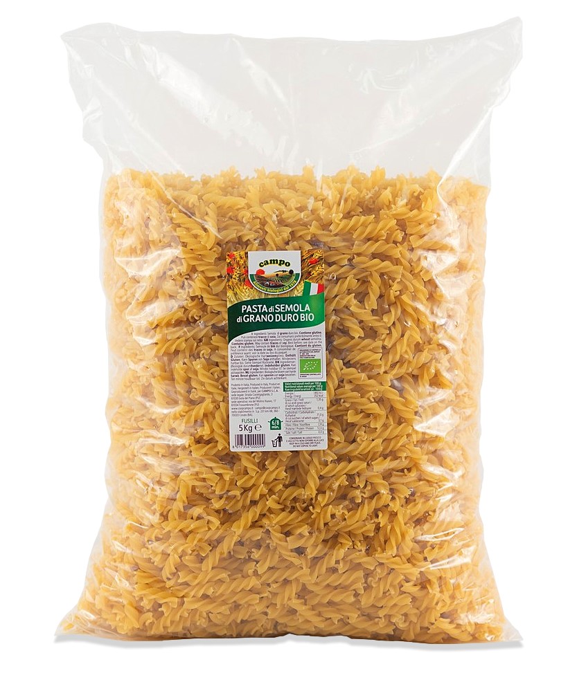 MAKARON (SEMOLINOWY) ŚWIDERKI BIO 5 kg - HORECA