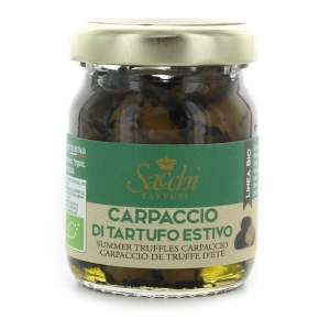 CARPACCIO Z CZARNEJ TRUFLI LETNIEJ BIO 50 g – SACCHI TARTUFI CARPACCIO Z CZARNEJ TRUFLI LETNIEJ BIO 50 g – SACCHI TARTUFI