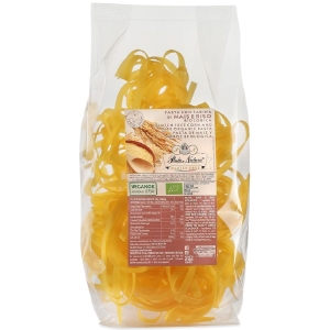 MAKARON (KUKURYDZIANO – RYŻOWY) TAGLIATELLE BEZGLUTENOWY BIO 250 g – PASTA NATURA
