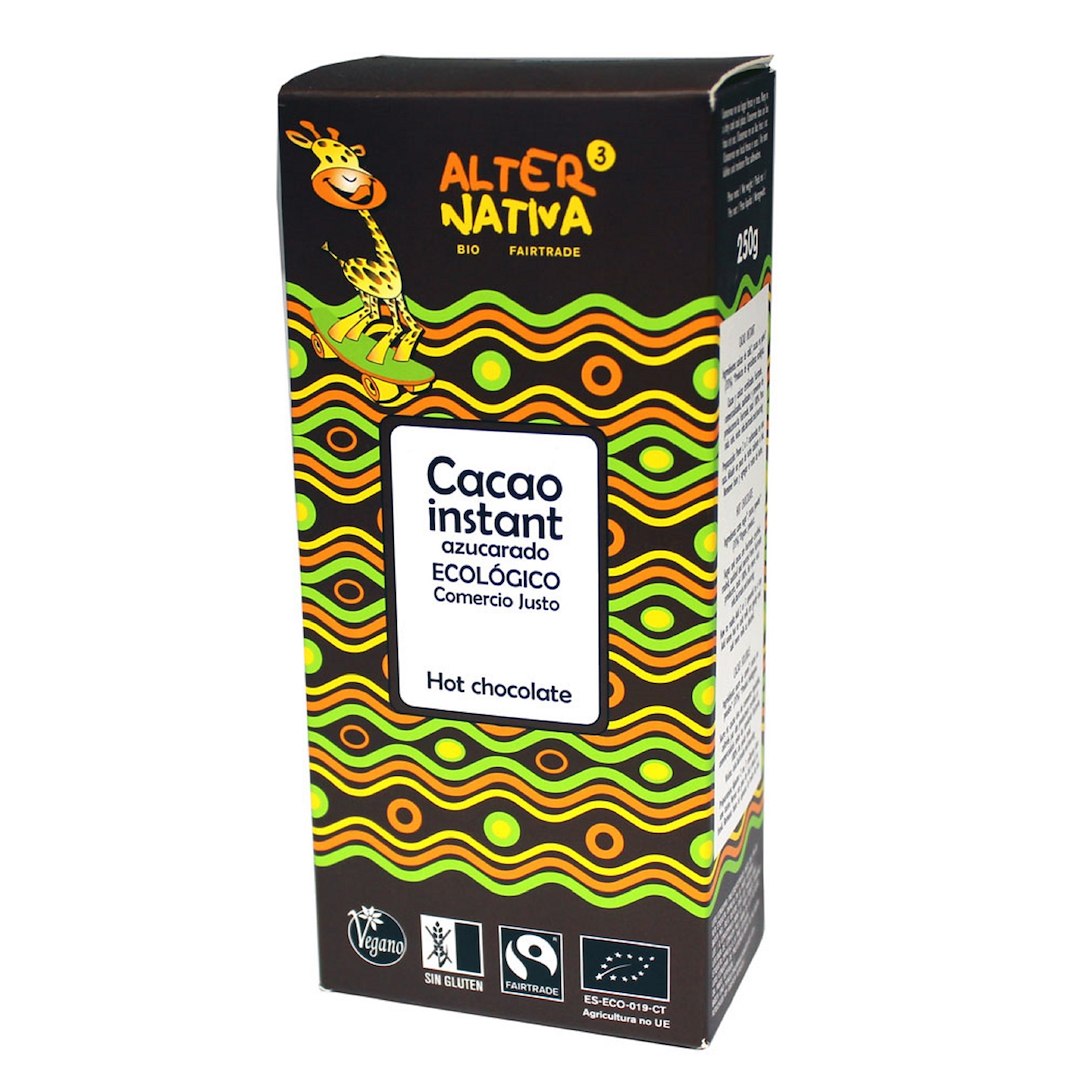 CZEKOLADA DO PICIA FAIR TRADE BEZGLUTENOWA BIO 250 g – ALTERNATIVA3 CZEKOLADA DO PICIA FAIR TRADE BEZGLUTENOWA BIO 250 g – ALTERNATIVA3