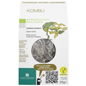 ALGI MORSKIE SUSZONE – KOMBU BIO 25 g – PORTO MUINOS