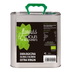 OLIWA Z OLIWEK EXTRA VIRGIN BIO 2,5 L – FLAVOURS & COLOURS
