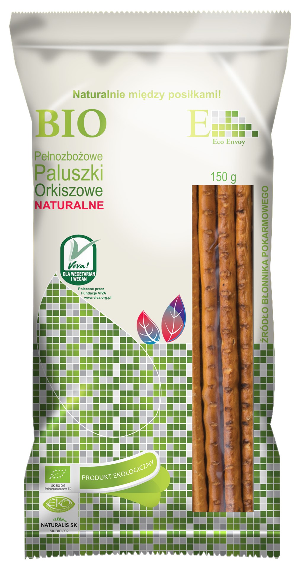 PALUSZKI ORKISZOWE PEŁNOZIARNISTE NATURALNE BIO 150 g – ENVOY PALUSZKI ORKISZOWE PEŁNOZIARNISTE NATURALNE BIO 150 g – ENVOY