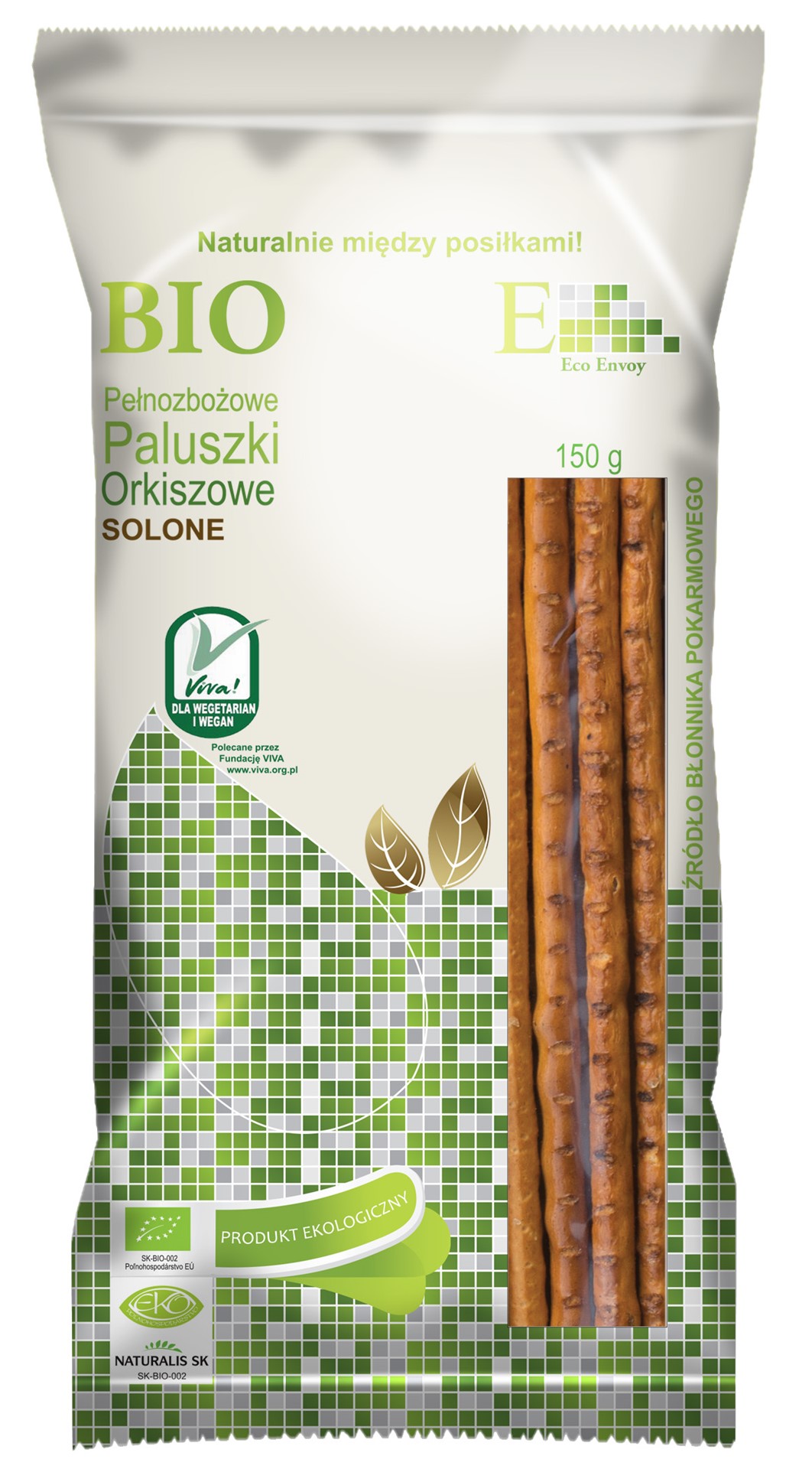 PALUSZKI ORKISZOWE PEŁNOZIARNISTE SOLONE BIO 150 g – ENVOY PALUSZKI ORKISZOWE PEŁNOZIARNISTE SOLONE BIO 150 g – ENVOY