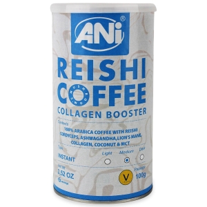 KAWA ROZPUSZCZALNA ARABICA Z REISHI COLLAGEN BOOSTER VEGAN 100 g – ANI