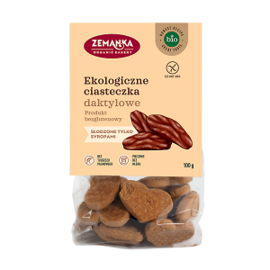 CIASTKA DAKTYLOWE BEZGLUTENOWE BIO 100 g – ZEMANKA