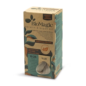 FARBA DO WŁOSÓW POPIELATO PERŁOWY JASNY NATURALNY BLOND (10.28) 170 ml – BIOMAGIC