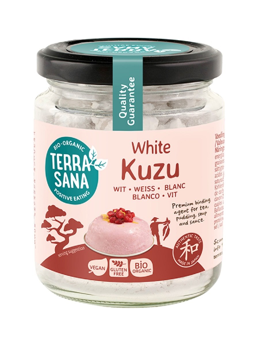 KUZU BIAŁE (SKROBIA Z KORZENIA) BEZGLUTENOWA BIO 125 g – TERRASANA KUZU BIAŁE (SKROBIA Z KORZENIA) BEZGLUTENOWA BIO 125 g – TERRASANA