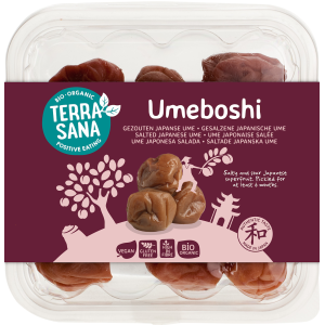 UMEBOSHI (MORELE JAPOŃSKIE KISZONE) BEZGUTENOWE BIO 150 g – TERRASANA