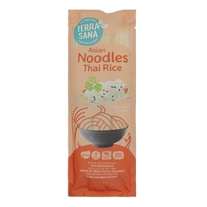 MAKARON (RYŻOWY) NOODLE SPAGHETTI BEZGLUTENOWY BIO 250 g – TERRASANA MAKARON (RYŻOWY) NOODLE SPAGHETTI BEZGLUTENOWY BIO 250 g – TERRASANA