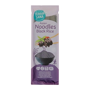 MAKARON (Z RYŻU CZARNEGO I RYŻU BRĄZOWEGO) NOODLE SPAGHETTI BEZGLUTENOWY BIO 250 g – TERRASANA MAKARON (Z RYŻU CZARNEGO I RYŻU BRĄZOWEGO) NOODLE SPAGHETTI BEZGLUTENOWY BIO 250 g – TERRASANA