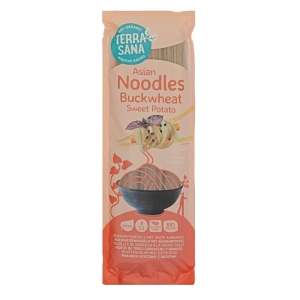 MAKARON (GRYCZANY Z BATATAMI) NOODLE SPAGHETTI BEZGLUTENOWY BIO 250 g – TERRASANA MAKARON (GRYCZANY Z BATATAMI) NOODLE SPAGHETTI BEZGLUTENOWY BIO 250 g – TERRASANA