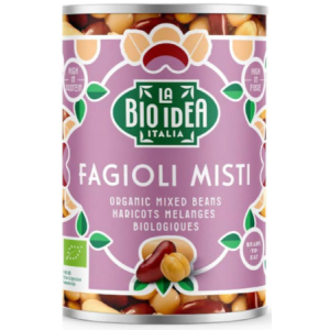 FASOLA MIX W ZALEWIE BIO 400 g (240 g) – LA BIO IDEA