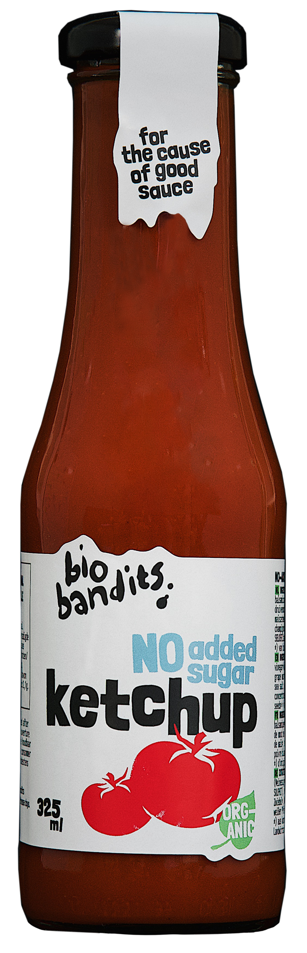 KETCHUP BEZ DODATKU CUKRÓW BIO 325 ml – BIO BANDITS KETCHUP BEZ DODATKU CUKRÓW BIO 325 ml – BIO BANDITS