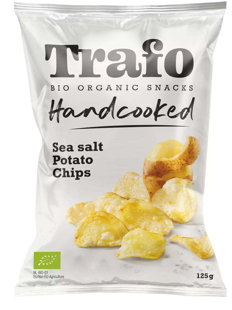 CHIPSY ZIEMNIACZANE CIENKO KROJONE Z SOLĄ MORSKĄ BIO 125 g – TRAFO CHIPSY ZIEMNIACZANE CIENKO KROJONE Z SOLĄ MORSKĄ BIO 125 g – TRAFO