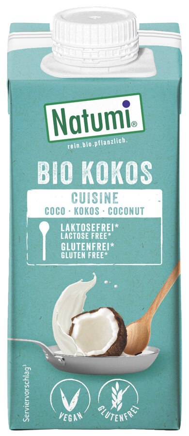KREM KOKOSOWY DO GOTOWANIA I PIECZENIA BEZGLUTENOWY BIO 200 ml – NATUMI KREM KOKOSOWY DO GOTOWANIA I PIECZENIA BEZGLUTENOWY BIO 200 ml – NATUMI