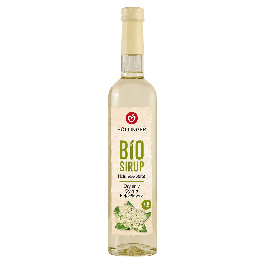 SYROP O SMAKU KWIATÓW CZARNEGO BZU BIO 500 ml – HOLLINGER SYROP O SMAKU KWIATÓW CZARNEGO BZU BIO 500 ml – HOLLINGER