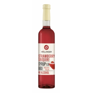 SYROP DO DRINKÓW I KOKTAJLI STRAWBERRY DAIQUIRI BIO 500 ml – HOLLINGER
