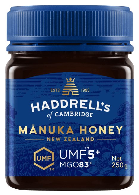 MIÓD MANUKA MGO 83+ UMF 5+ 250 g – HADDRELL’S OF CAMBRIDGE MIÓD MANUKA MGO 83+ UMF 5+ 250 g – HADDRELL’S OF CAMBRIDGE