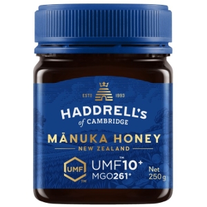 MIÓD MANUKA MGO 261+ UMF 10+ 250 g – HADDRELL’S OF CAMBRIDGE MIÓD MANUKA MGO 261+ UMF 10+ 250 g – HADDRELL’S OF CAMBRIDGE