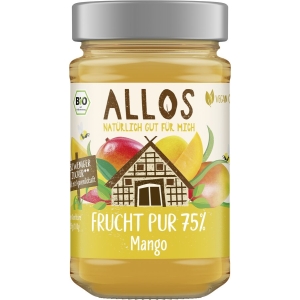 MUS Z MANGO (75 % OWOCÓW) BEZGLUTENOWY BIO 200 g – ALLOS MUS Z MANGO (75 % OWOCÓW) BEZGLUTENOWY BIO 200 g – ALLOS