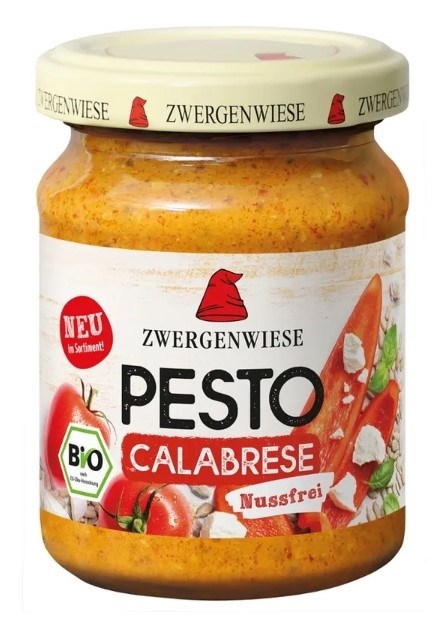 PESTO CALABRESE BIO 125 g – ZWERGENWIESE PESTO CALABRESE BIO 125 g – ZWERGENWIESE