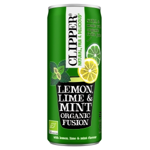 NAPÓJ OWOCOWY O SMAKU CYTRYNA – LIMONKA – MIĘTA BIO 250 ml – CLIPPER NAPÓJ OWOCOWY O SMAKU CYTRYNA – LIMONKA – MIĘTA BIO 250 ml – CLIPPER