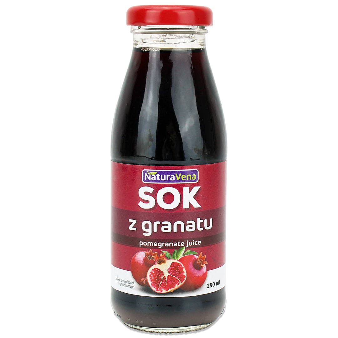 SOK Z GRANATU 250 ml – NATURAVENA SOK Z GRANATU 250 ml – NATURAVENA