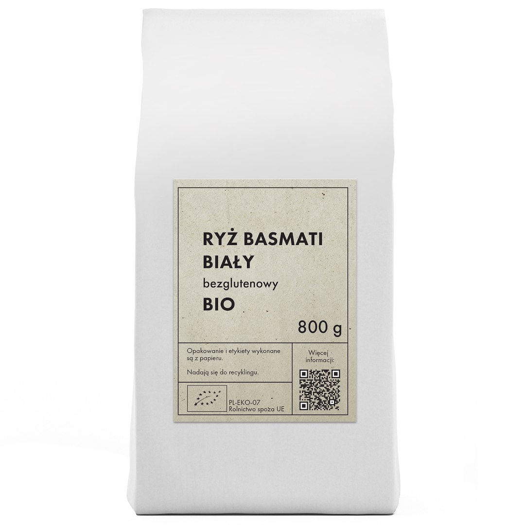 RYŻ BASMATI BIAŁY BEZGLUTENOWY BIO 800 g – THE PLANET RYŻ BASMATI BIAŁY BEZGLUTENOWY BIO 800 g – THE PLANET