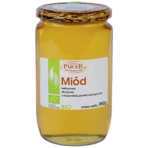 MIÓD AKACJOWY BIO 950 g – PASIEKA PUCER MIÓD AKACJOWY BIO 950 g – PASIEKA PUCER