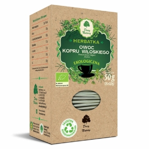 HERBATKA OWOC KOPRU WŁOSKIEGO BIO (25 x 2 g) 50 g – DARY NATURY