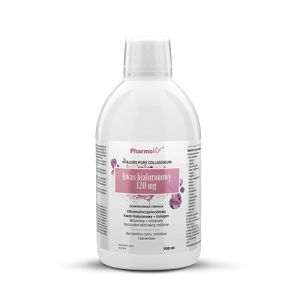 SUPLEMENT DIETY KWAS HIALURONOWY W PŁYNIE BEZGLUTENOWY 500 ml – PHARMOVIT