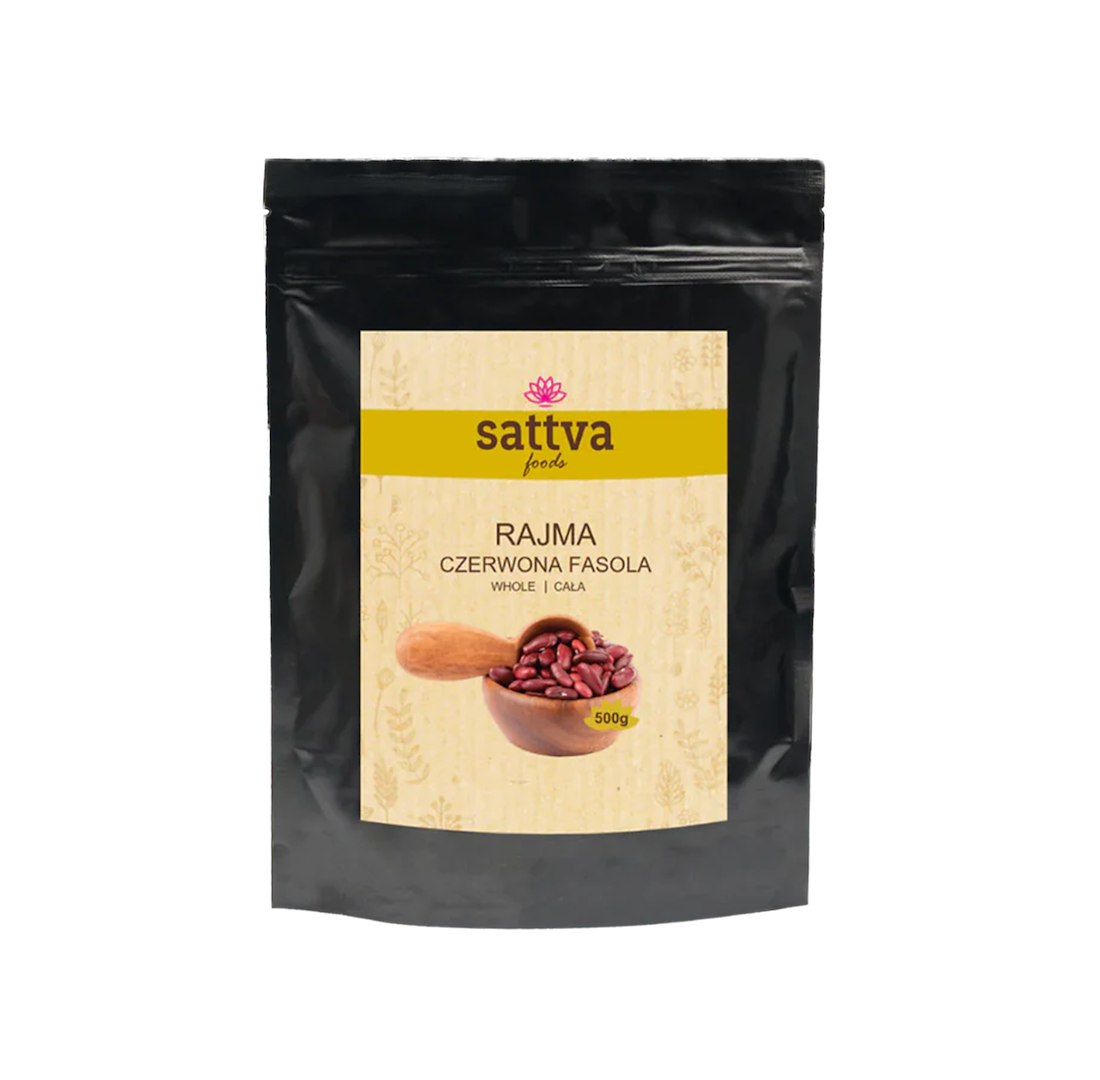 FASOLKA CZERWONA RAJMA 500 g – SATTVA (FOODS) FASOLKA CZERWONA RAJMA 500 g – SATTVA (FOODS)