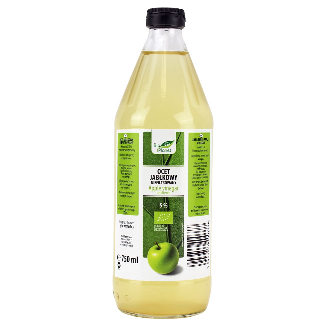 OCET JABŁKOWY 5 % NIEFILTROWANY BIO 750 ml – BIO PLANET OCET JABŁKOWY 5 % NIEFILTROWANY BIO 750 ml – BIO PLANET