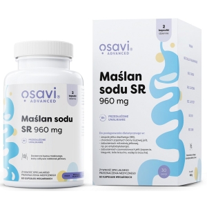 MAŚLAN SODU (960 mg) BEZGLUTENOWY 60 KAPSUŁEK – OSAVI MAŚLAN SODU (960 mg) BEZGLUTENOWY 60 KAPSUŁEK – OSAVI