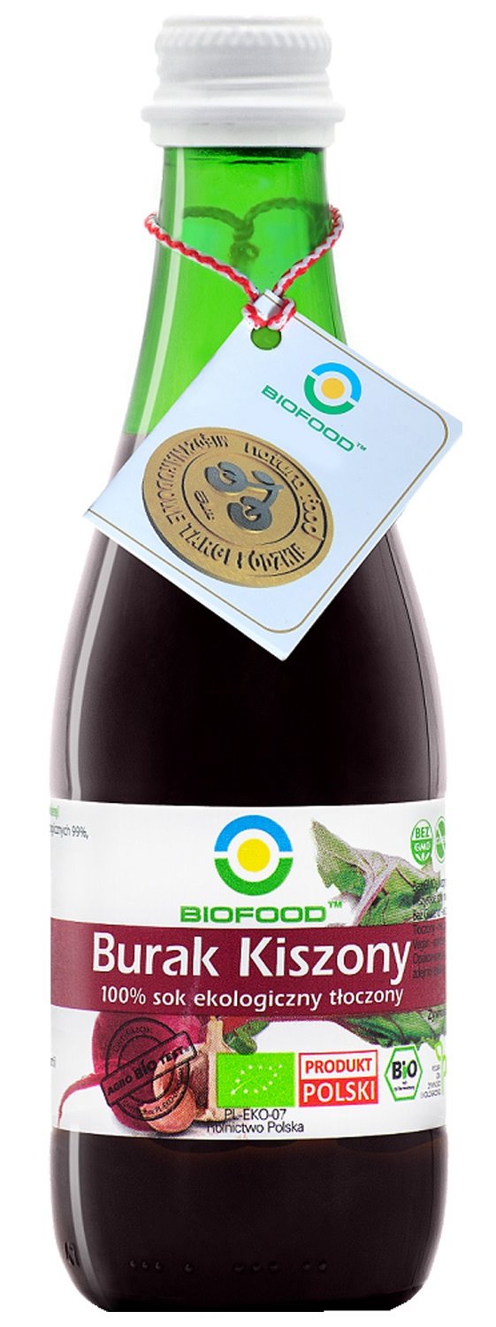 SOK Z BURAKA KISZONEGO NFC BEZGLUTENOWY BIO 300 ml – BIOFOOD SOK Z BURAKA KISZONEGO NFC BEZGLUTENOWY BIO 300 ml – BIOFOOD