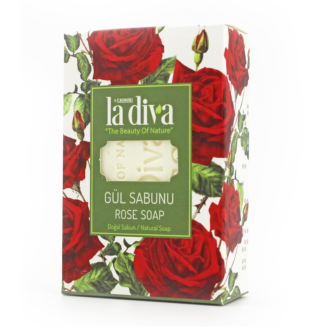 MYDŁO W KOSTCE RÓŻA 100 g – LA DIVA MYDŁO W KOSTCE RÓŻA 100 g – LA DIVA