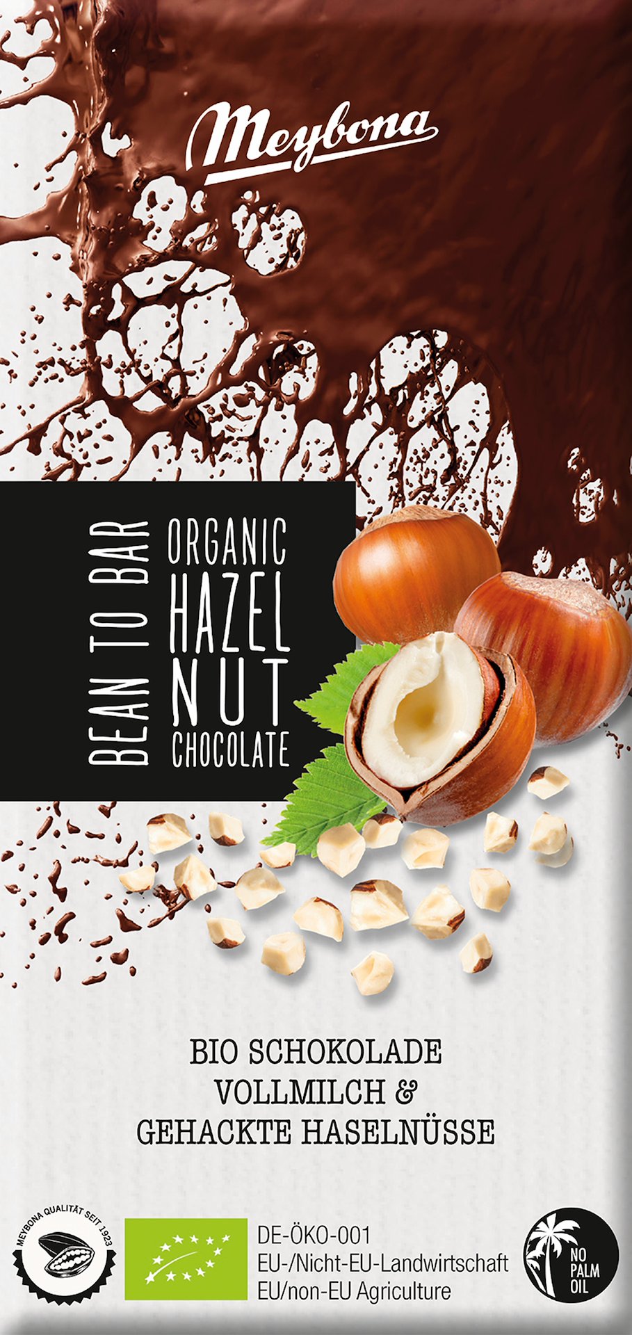 CZEKOLADA MLECZNA Z ORZECHAMI LASKOWYMI BIO 80 g – MEYBONA CZEKOLADA MLECZNA Z ORZECHAMI LASKOWYMI BIO 80 g – MEYBONA