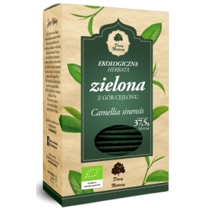 HERBATA ZIELONA BIO (25 x 1,5 g) 37,5 g – DARY NATURY