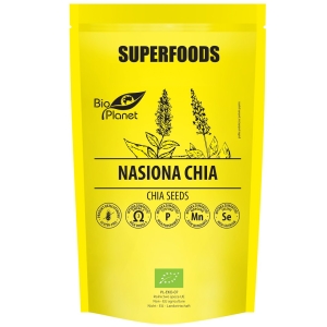 CHIA NASIONA BEZGLUTENOWE BIO 250 g – BIO PLANET SUPERFOODS