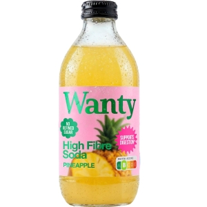 NAPÓJ MUSUJĄCY ANANAS – YUZU BEZGLUTENOWY 330 ml – WANTY (FYK)