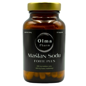 MAŚLAN SODU FORTE PLUS (500 mg) 100 KAPSUŁEK – OLMA PHARM
