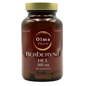 BERBERYNA HCL (485 mg) 60 KAPSUŁEK – OLMA PHARM BERBERYNA HCL (485 mg) 60 KAPSUŁEK – OLMA PHARM