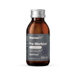SHOT PRE-WORKOUT O SMAKU OWOCÓW SKANDYNAWSKICH 100 ml – PHARMOVIT (GYM FOOD)
