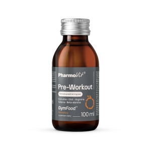 SHOT PRE-WORKOUT POMARAŃCZOWY 100 ml – PHARMOVIT (GYM FOOD)
