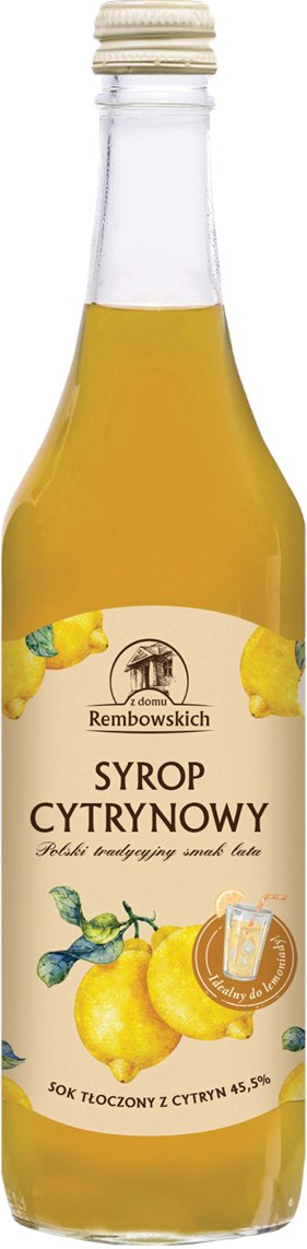 SYROP CYTRYNOWY 500 ml – REMBOWSCY SYROP CYTRYNOWY 500 ml – REMBOWSCY