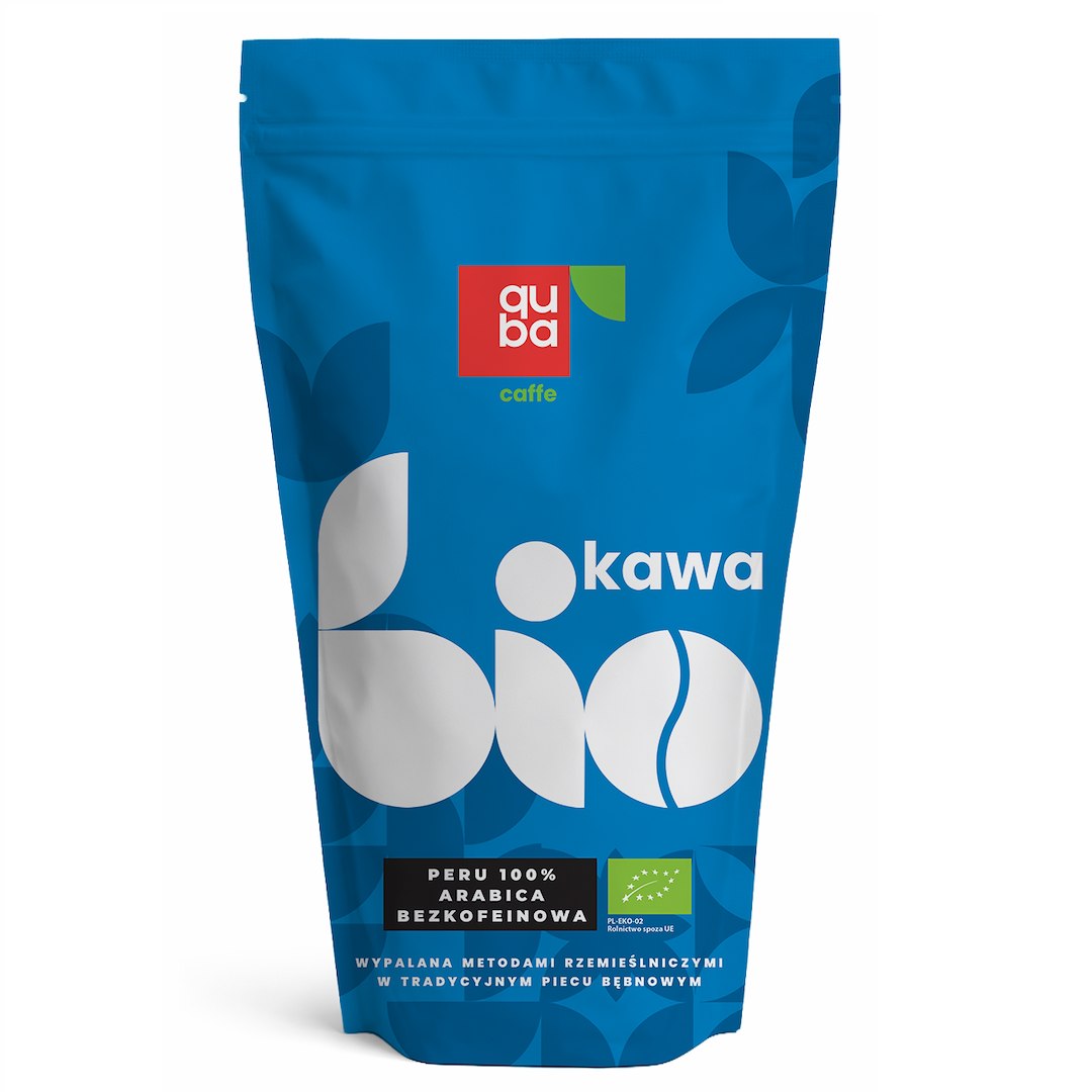 KAWA ZIARNISTA BEZKOFEINOWA ARABICA 100 % PERU BIO 500 g – QUBA CAFFE KAWA ZIARNISTA BEZKOFEINOWA ARABICA 100 % PERU BIO 500 g – QUBA CAFFE